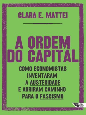 cover image of A ordem do capital